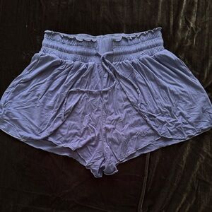 Women's Light Blue Shorts